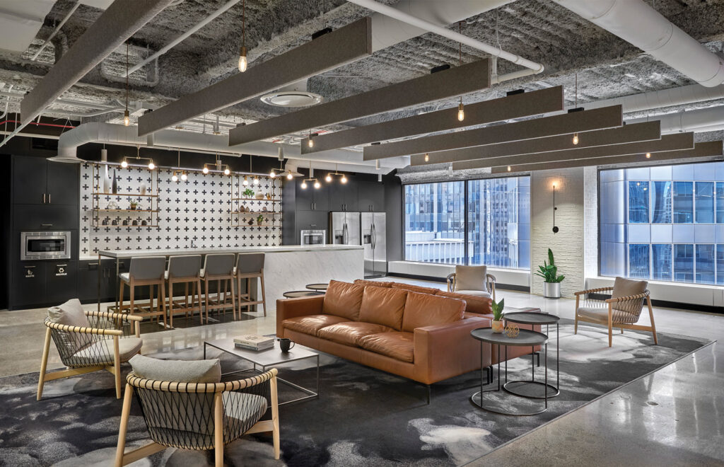 Projects common lounge